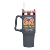 Stranger Things 5 Drinking cup with straw 900 ml