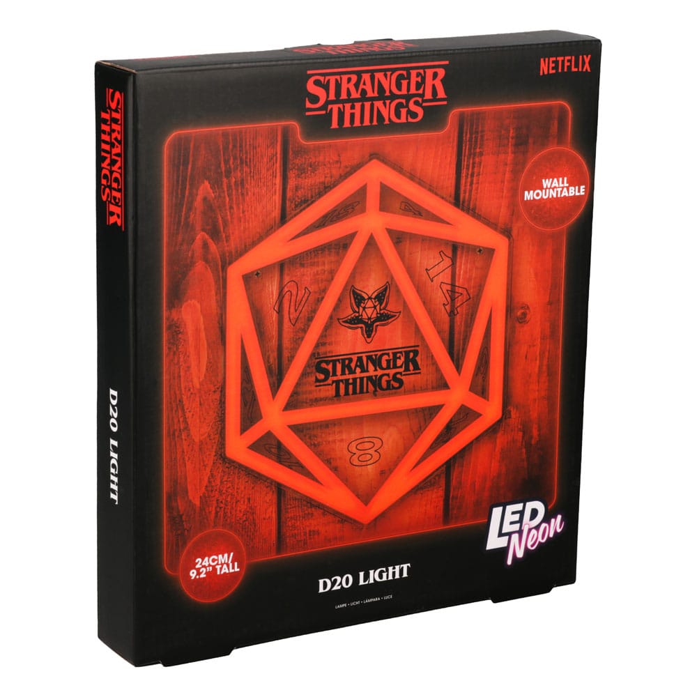 Stranger Things 5 LED Wall Lamp Light Neon