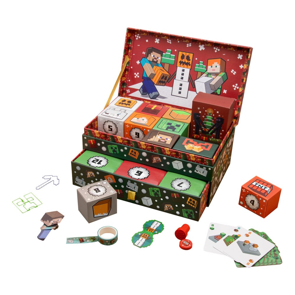Minecraft Advent Calendar Keepsake Box Advent Calendar