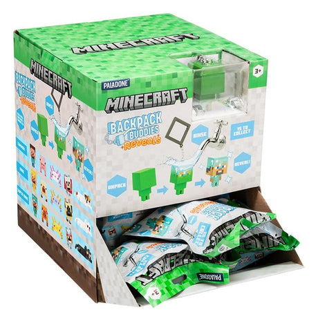Minecraft Reveals Bag Clips Blind Box Assortment (24)