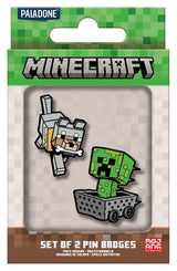 Minecraft Pin Badge 2-Pack