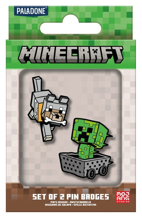 Minecraft Pin Badge 2-Pack