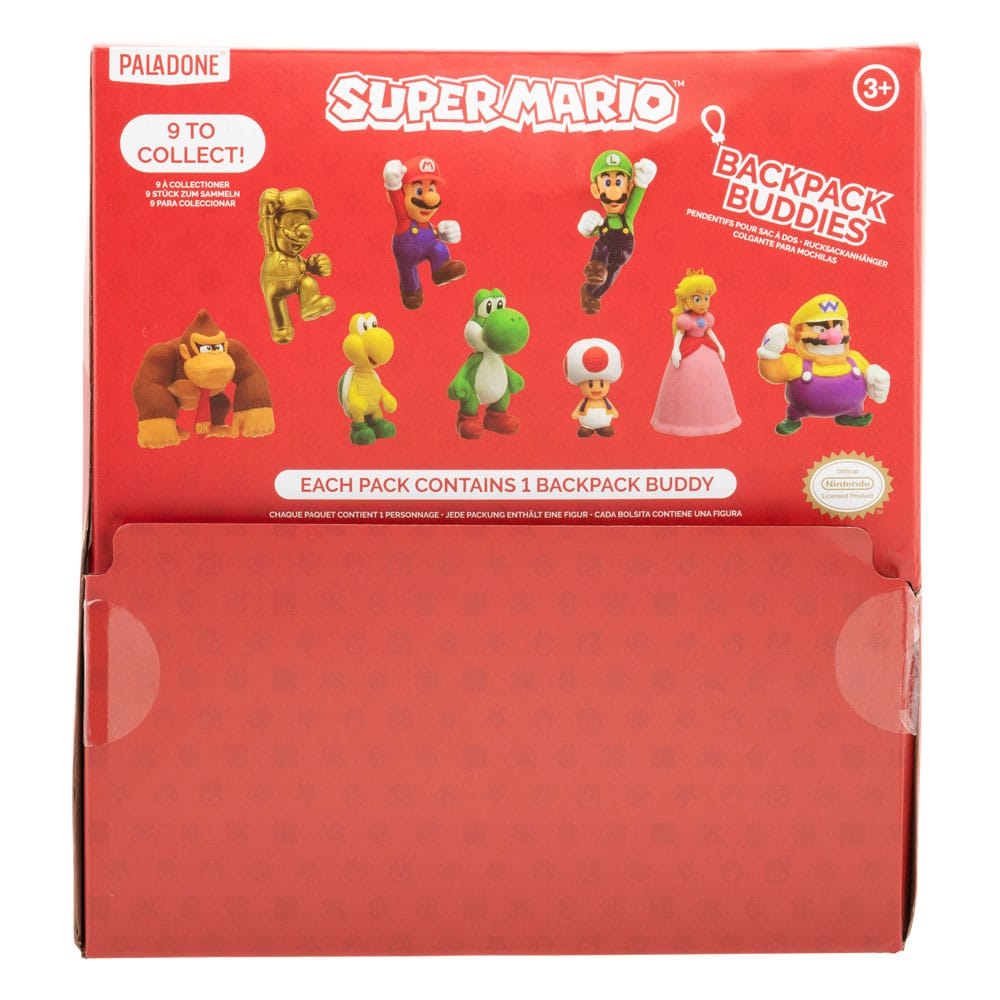 Super Mario Backpack Buddies Mystery Bags Display (24)