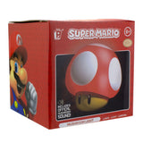Super Mario Mini Light with Sound Mushroom 12 cm