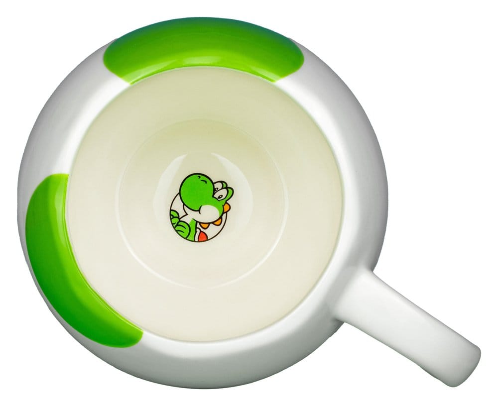 Super Mario Mug Yoshi Egg Shaped V2