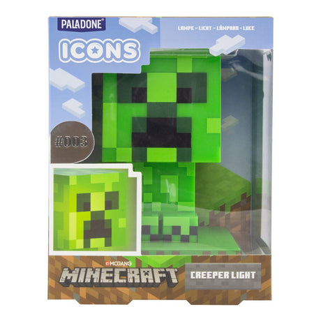 Minecraft Icons Light Creeper 11 cm