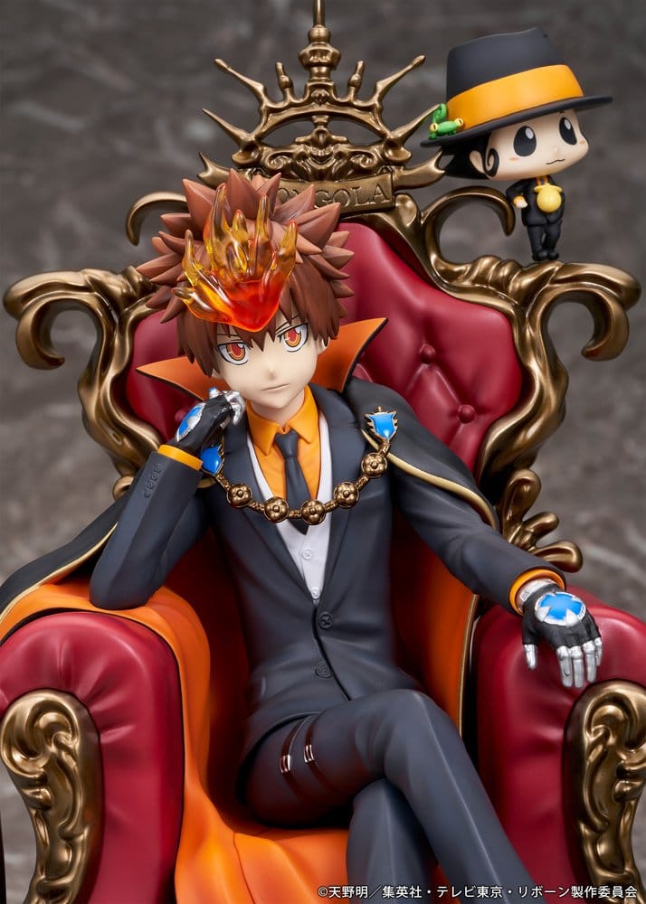 Katekyo Hitman Reborn PVC Figure Tsunayoshi Sawada & Reborn 21 cm
