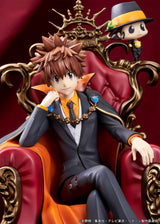 Katekyo Hitman Reborn PVC Figure Tsunayoshi Sawada & Reborn 21 cm