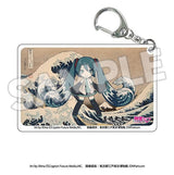 Katsushika Hokusai x Hatsune Miku Acrylic Keychains Blind Box Assortment (8)