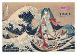 Hatsune Miku x Katsushika Hokusai iXima Postcard The Great Wave off Kanagawa (10)