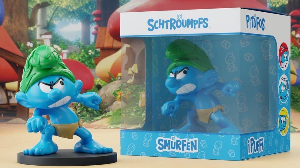 The Smurfs Statue Wild Smurf 10 cm