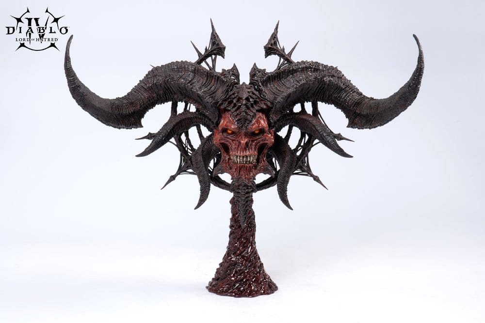 Diablo IV Art Mask Replica 1/2 Scale Mephisto 43 cm