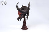 Diablo IV Art Mask Replica 1/2 Scale Mephisto 43 cm