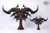 Diablo IV Art Mask Replica 1/2 Scale Mephisto 43 cm