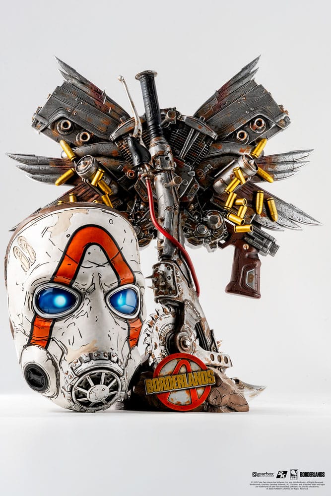 Borderlands Replica 1/1 Scale Art Mask Psycho Bandit 46 cm