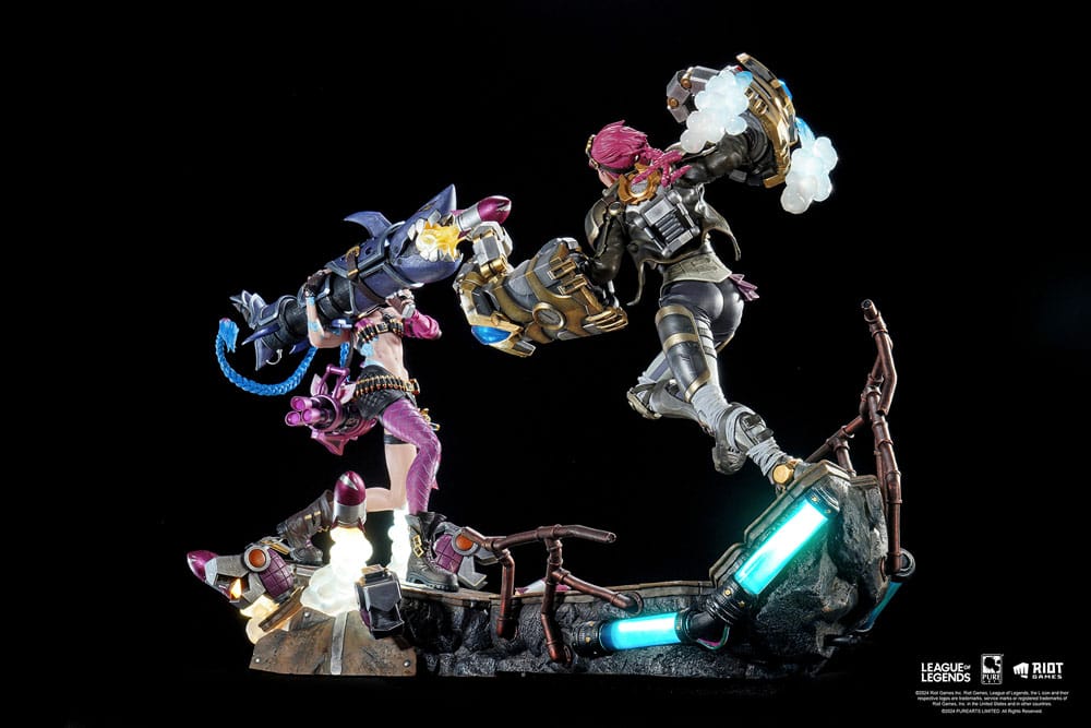 League of Legends 2-Pack Vi & Jinx 1/6 Statues