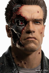 Terminator 2 Replik 1/1 T-800 Model 101 Battle Damaged Art Mask 47 cm