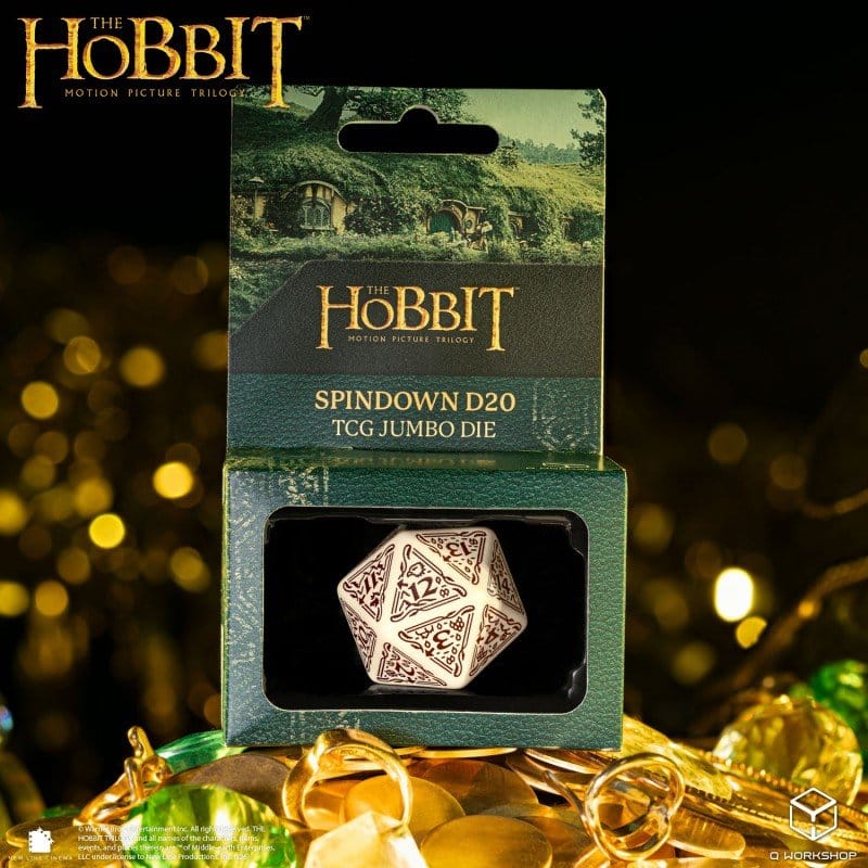The Hobbit Spindown Jumbo Die Terra TCG D20