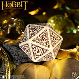 The Hobbit Spindown Jumbo Die Terra TCG D20