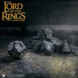 The Lord of the Rings Dice Set of 7 Moria (Glow in the Dark)