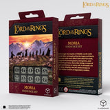 The Lord of the Rings: 10 D6 Dice Set Moria (Glow in the dark)