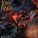 The Lord of the Rings Dice Set of 7 Mordor