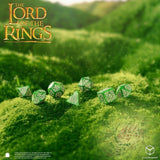 The Lord of the Rings Dice Set of 7 Shire