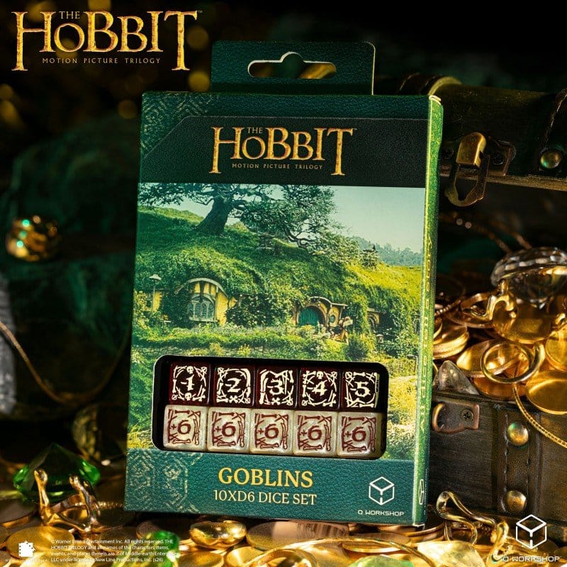 The Hobbit: 10 D6 Dice Set Goblins