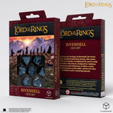 The Lord of the Rings Dice Set of 7 Rivendell (Water)