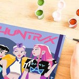 KPop Demon Hunters CreArt Paint by Numbers Painting Set Huntrix