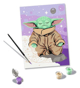 Star Wars: The Mandalorian CreArt Painting by Numbers Meditating Grogu