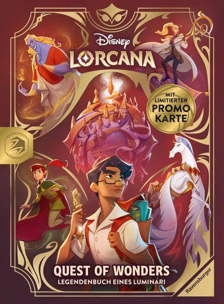 Disney Lorcana TCG Quest of Wonders - Legendenbuch eines Illuminari *German Version*