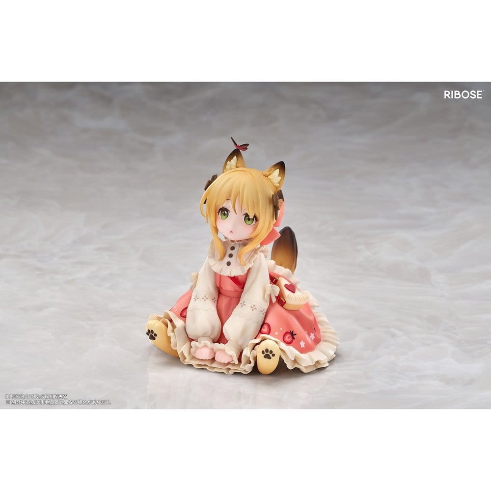 Original Character DLC Series PVC Figure Tea Time Cats Orange Cat 10 cm