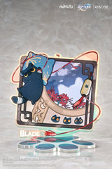 Honkai: Star Rail Rise Up+ Chibi Cat Series Chibi Figure Blade Ver. 19 cm