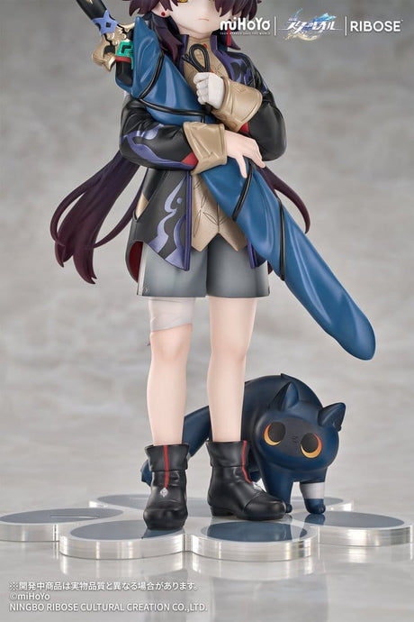 Honkai: Star Rail Rise Up+ Chibi Cat Series Chibi Figure Blade Ver. 19 cm