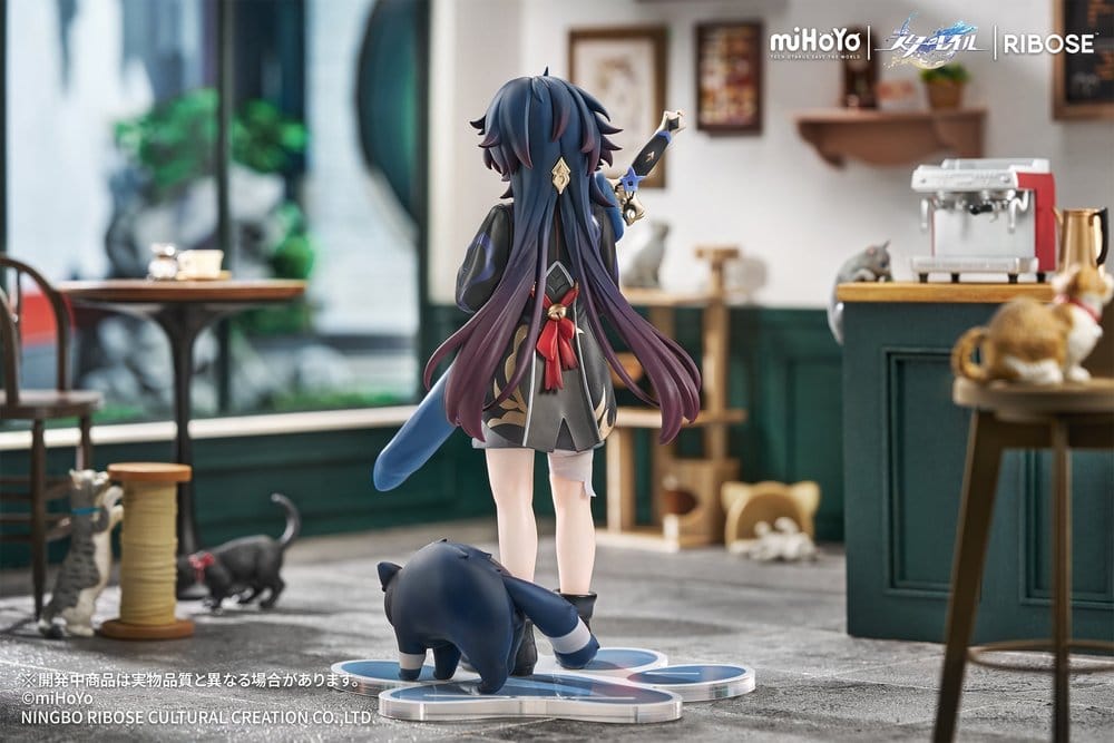 Honkai: Star Rail Rise Up+ Chibi Cat Series Chibi Figure Blade Ver. 19 cm