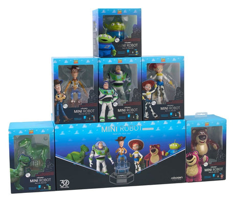 Disney Pixar Toy Story Interactive Robot 30th Anniversary Collector's Set *French Version* 19 cm