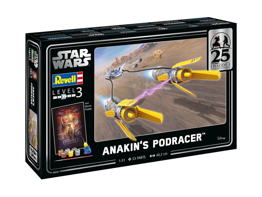 Star Wars Episode I Anakin's Podracer 40 cm 1/31 Model Kit Gift Set