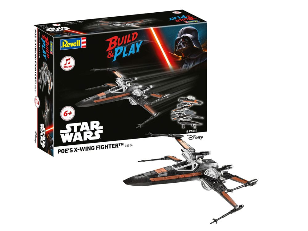 Star Wars Model Kit 1/78 Poe's X-Wing Fighter 22 cm
