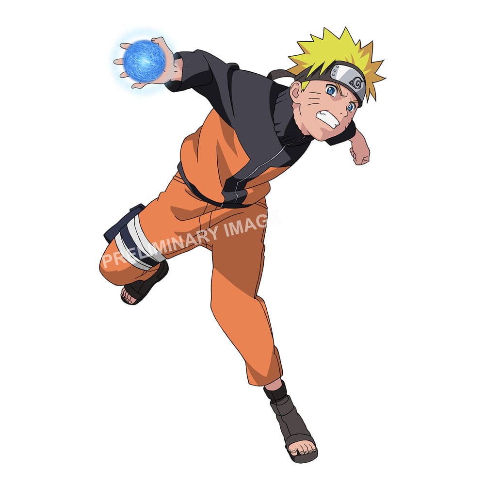 Naruto Shippuden Naruto Uzumaki 11 cm 1/16 Easy-Click Model Kit