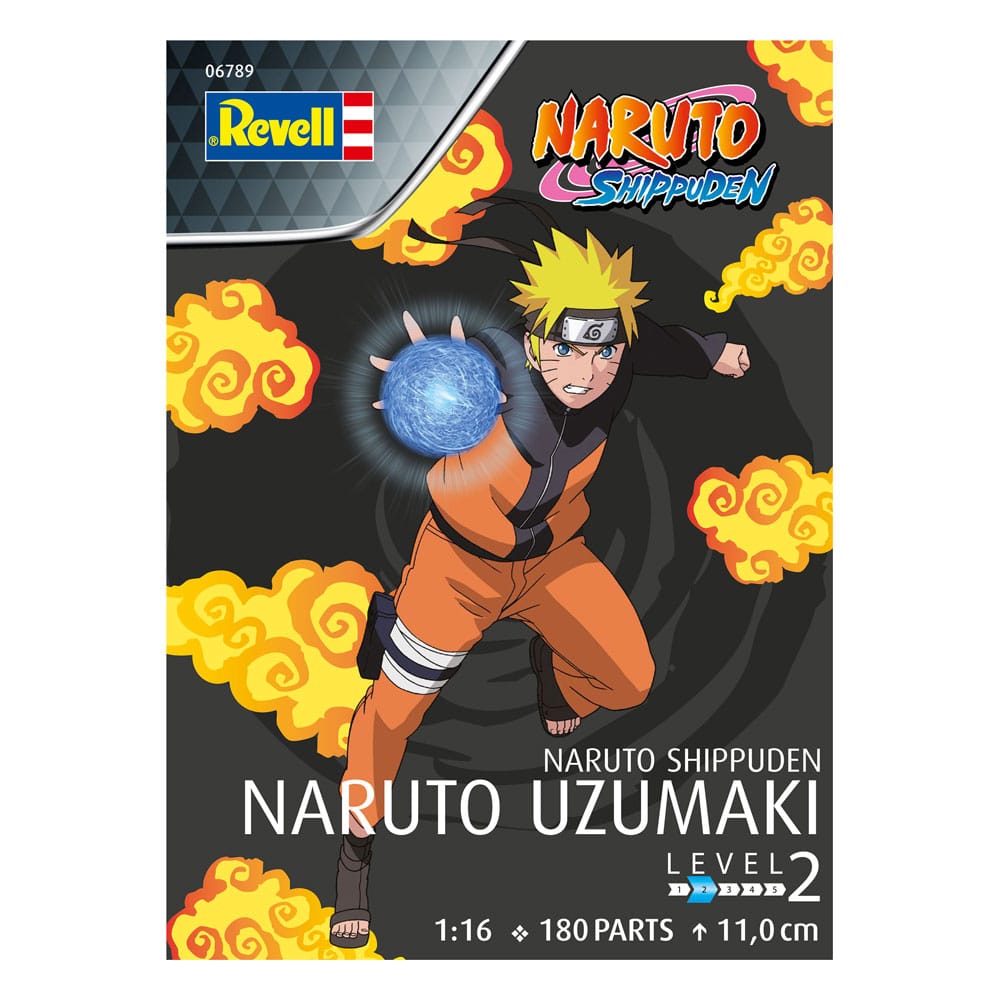 Naruto Shippuden Naruto Uzumaki 11 cm 1/16 Easy-Click Model Kit