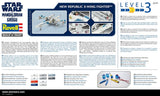 Star Wars The Mandalorian and Grogu Revell Model Kit 1/57 New Republic X-Wing Fighter 22 cm