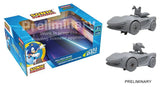 Sonic the Hedgehog Pull & Speed Pull-back car Sonic Racing CrossWorlds - Twinpack