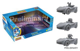 Sonic the Hedgehog Pull & Speed Pull-back car Sonic Racing CrossWorlds - Pack of 3