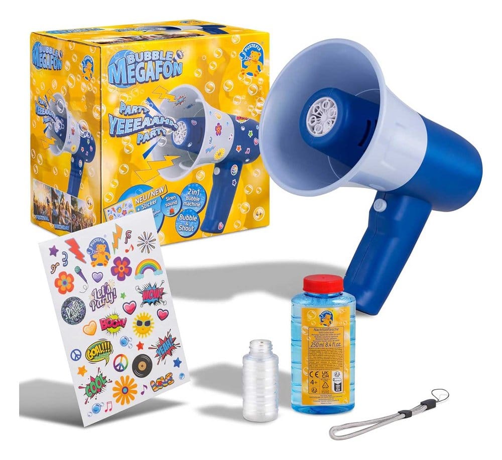 Pustefix Bubble Megaphone Assortment (4)