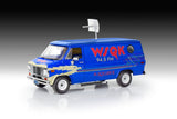 Stranger Things Model Kit 1/25 Squawk Van (Aqua Color) 21 cm