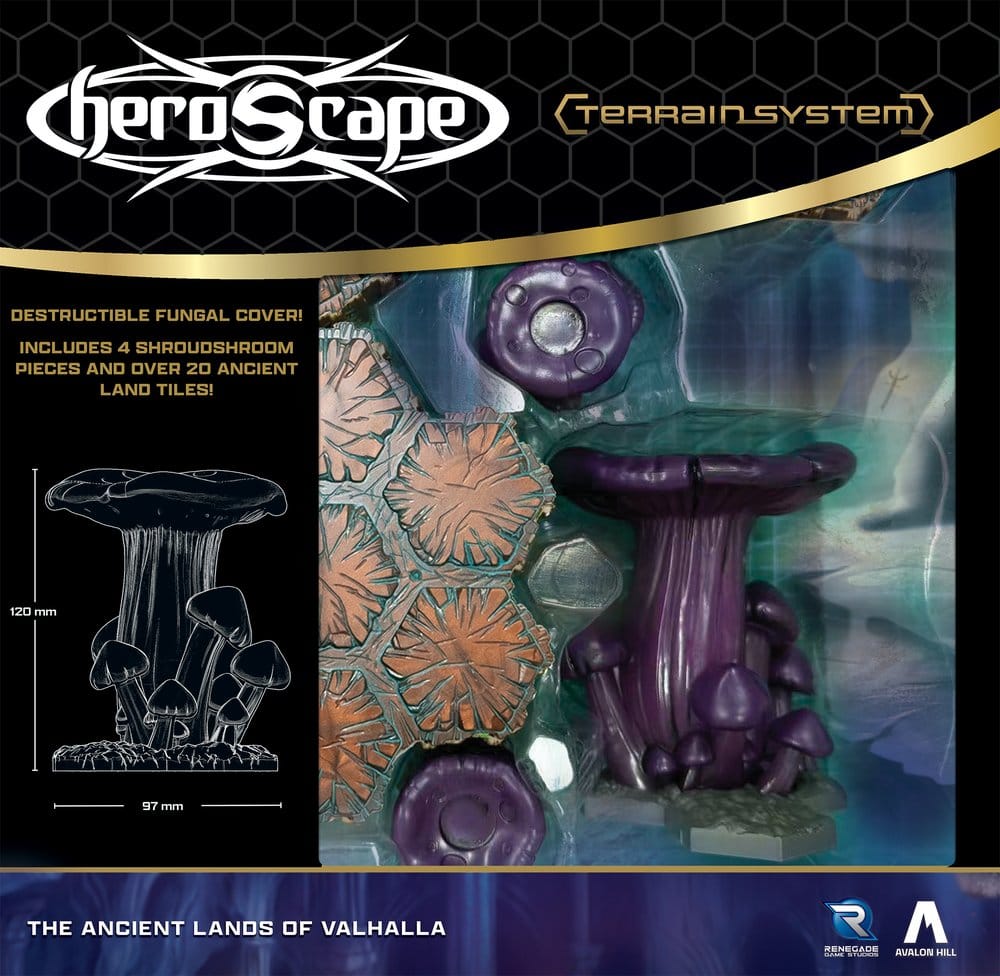 Heroscape Terrain Expansion The Ancient Lands of Valhalla *English Version*