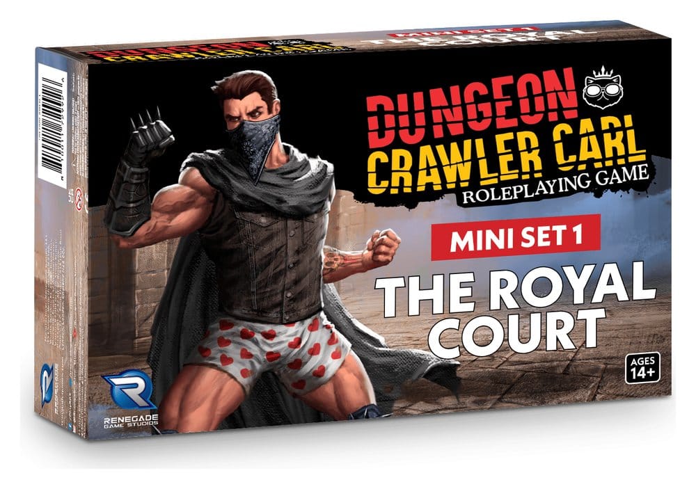 Dungeon Crawler Carl Miniatures Set 1 The Royal Court