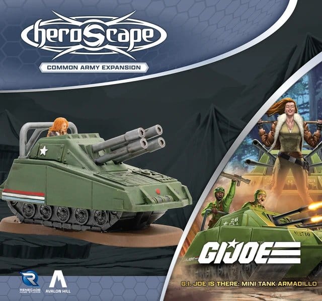 G.I. JOE Heroscape Army Expansion Mini Tank Armadillo *English Version*