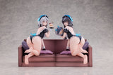 Snowbreak Containment Zone PVC Statues 2-Pack 1/6 Cherno & Meursault Apprentice Maid Ver. Deluxe Edition 19 cm